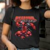 Marvel Deadpool Drawing Sword Action Pose Shirt 2 T Shirt