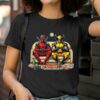 Marvel Deadpool Wolverine Disney Superhero Funny Shirt 2 T Shirt