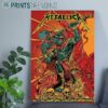 Metallica M72 Tour Estadio Civitas Metropolitano Madrid Spain Poster 1 All Print