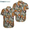 Michael Myers Characters Horror Movie Button Up Hawaiian Shirt Hawaaian Shirtss Hawaaian Shirt