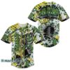 NCAA Baylor Bears Baseball Jersey Skeleton Tropical Flowers Gift 3 2