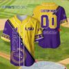 NCAA LSU Tigers Baseball Jersey Customzied 1 1