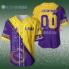 NCAA LSU Tigers Baseball Jersey Customzied 2 3