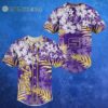 NFL LSU TIGERS Flower Baseball Jersey Shirt 4 3