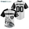 NFL Las Vegas Raiders Baseball Jersey 3D Personalized 3 2