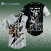 NFL Las Vegas Raiders Custom Name Baseball Jersey Shirt 2 3