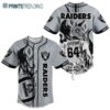 Oakland Raiders Baseball Jersey Personalized For Fans 3 2