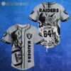 Oakland Raiders Baseball Jersey Personalized For Fans 4 3