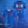 Personalized NCAA Kansas Jayhawks Baseball Jersey Best Dad Ever Just Ask 0