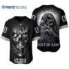 Personalized Skull Las Vegas Raiders Baseball Jersey 3 2