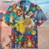 Pokemon Aloha Hawaiian Shirt Pikachu Eevee And Friend Beach Gift Hawaaian Shirts Hawaiian Shirts