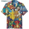 Pokemon Aloha Hawaiian Shirt Pikachu Eevee And Friend Beach Gift Hawaaian Shirtss Hawaaian Shirt