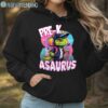 Pre K Asaurus Dinosaur Girl Back to School Shirt Hoodie Hoodie