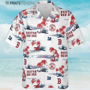 Red Sox Gift Boston Red Sox Hawaiian Shirt Aloha Shirt Aloha Shirt