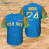 Red Sox India Jersey Giveaways 2024 Hawaiian Hawaiian