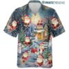 Santa Surfing Merry Christmas in July In Summer Hawaiian Shirt Hawaaian Shirtss Hawaaian Shirt