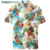 Sasquatch Button Down Mens Hawaiian Shirt Hawaaian Shirtss Hawaaian Shirt