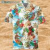 Sasquatch Button Down Mens Hawaiian Shirt Hawaiian Hawaiian