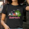 Shelf Care Books Coffee Plants Music Self Reflection Shirt 2 T Shirt