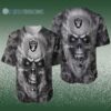 Skull Las Vegas Raiders Baseball Jersey NFL Gifts 2 3