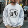 Spooky Cat Social Club Shirt Halloween Gift For Cat Lover 3 Sweatshirt