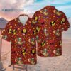 Superhero Deadpool And Wolverine Hawaiian Button Up Shirt Hawaaian Shirts Hawaiian Shirts