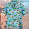 Surfing Santa Claus Christmas In July Hawaiian Shirts Hawaaian Shirts Hawaiian Shirts