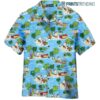 Surfing Santa Claus Christmas In July Hawaiian Shirts Hawaaian Shirtss Hawaaian Shirt