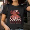 The Kansas City Chiefs NFL Thank You For The Memories Abbey Road Shirt 2 T Shirt