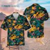 Tropical Forest Jurassic Park Hawaiian Shirts Movie Gifts Hawaaian Shirts Hawaiian Shirts