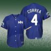 Twins Correa No 4 City Connect Jersey 2024