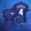 Twins Correa No 4 City Connect Jersey 2024 4 3