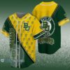 Yellow And Green NCAA Baylor Bears Baseball Jersey Gift 0