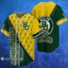 Yellow And Green NCAA Baylor Bears Baseball Jersey Gift 4 3