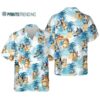 Bluey Button Downs Hawaiian Shirt Gift for Dad Hawaaian Shirtss Hawaaian Shirt