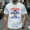 Chicago Baseball Funny Mascot Smiling Vintage Tshirt 2 Men Shirt