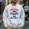 Chicago Baseball Funny Mascot Smiling Vintage Tshirt 3 Sweatshirt