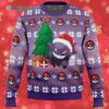 Christmas Gengar Pokemon Ugly Christmas Sweater 3 3