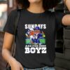 Dallas Cowboys Sundays are for Dem Boyz shirt 2 T Shirt