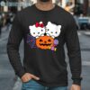 Dear Daniel Womens Hello Kitty Halloween Shirt Long Sleeve Long Sleeve