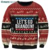 FJB Lets Go Brandon Ugly Christmas Sweater Merry Xmas 2 2