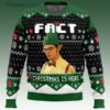 Fact Christmas Is Here The Office Ugly Christmas Sweater 1 1