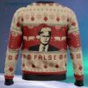 False The Office Ugly Christmas Sweater 4 4