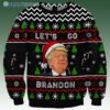 Funny FJB Let's Go Brandon Trump Let s Go Brandon Ugly Christmas Sweater 1 1