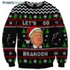 Funny FJB Let's Go Brandon Trump Let s Go Brandon Ugly Christmas Sweater 2 2