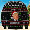 Funny FJB Let's Go Brandon Trump Let s Go Brandon Ugly Christmas Sweater 5 NEN2