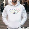 Heart Shaped Olympic Rings USA at Paris 2024 Shirt 4 Hoodie 1