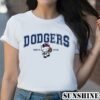 Hello Kitty Dodgers Baseball Since 1958 Shirt 2 Shirt