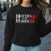 Hotties for Harris Shirt Kamala 2024 Tee Vote Blue Sweatshirt Sweatshirt