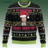 Im Dreaming Dwight Christmas The Office Ugly Christmas Sweater 1 1